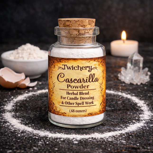 Cascarilla Eggshell Powder for Spiritual Cleansing, Protection & Ritual Work – Twichery Herbal Blend