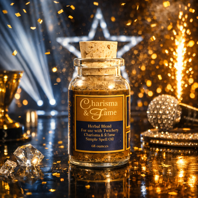 Twichery Charisma & Fame Herbal Blend - Gain Celebrity & Fabulous Notoriety