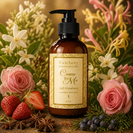 Come To Me Ritual Body Wash – Goat Milk & Tallow | Soft Strawberry