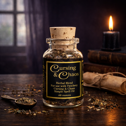 Twichery Cursing & Chaos Herbal Blend - Unleash Disruptive Forces and Cause Big Problems for Enemies
