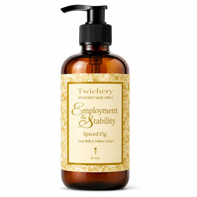 Employment & Stability Ritual Lotion – Goat Milk & Tallow | Spiced Fig