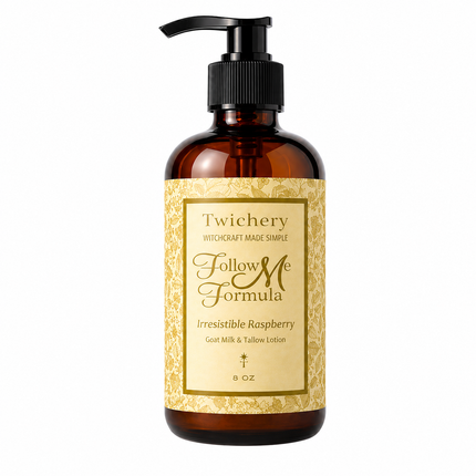 Follow Me Formula Ritual Lotion – Goat Milk & Tallow | Irresistible Raspberry