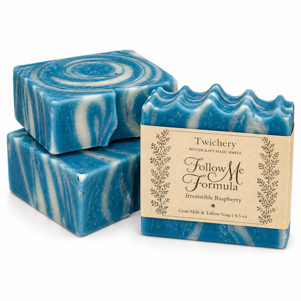 Follow Me Formula Ritual Soap – Goat Milk & Tallow | Irresistible Raspberry