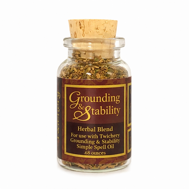 Twichery Grounding & Stability Herbal Blend - Gain Steady Work, Job Success, & Financial Stability