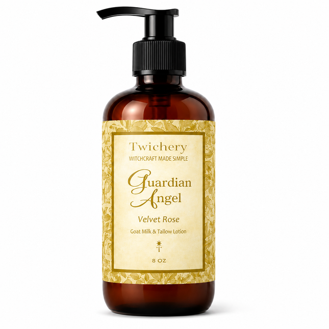 Guardian Angel Protection Ritual Body Wash – Goat Milk & Tallow | Velvet Rose