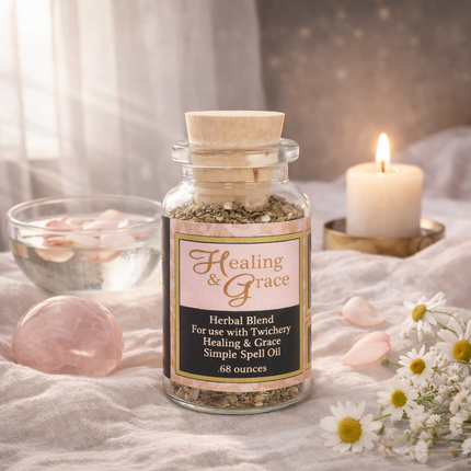 Twichery Healing & Grace Herbal Blend - Heal Deep Emotional Wounds and Traumas, and Receive Heavenly Comfort