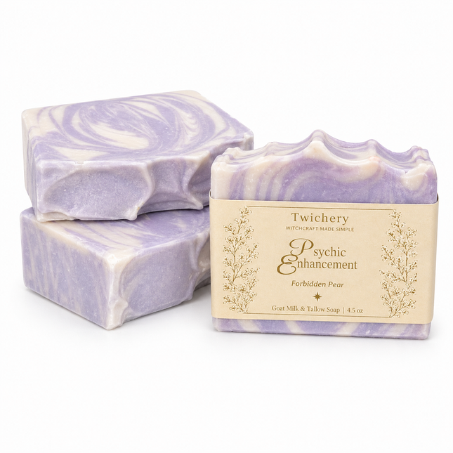 Psychic Enhancement Ritual Soap – Goat Milk & Tallow | Forbidden Pear