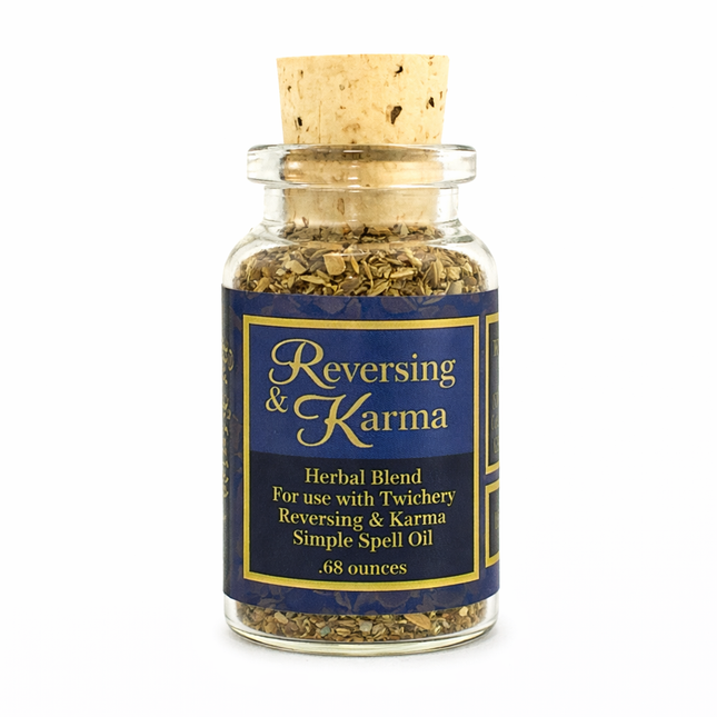 Mezcla de hierbas reversible y karma