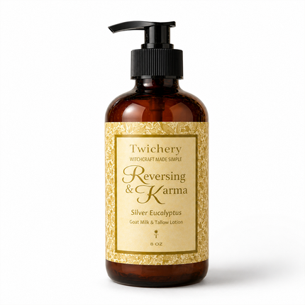 Reversing & Karma Ritual Lotion – Goat Milk & Tallow | Silver Eucalyptus