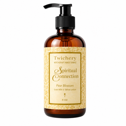 Spiritual Connection Ritual Lotion – Goat Milk & Tallow | Pear Blossom