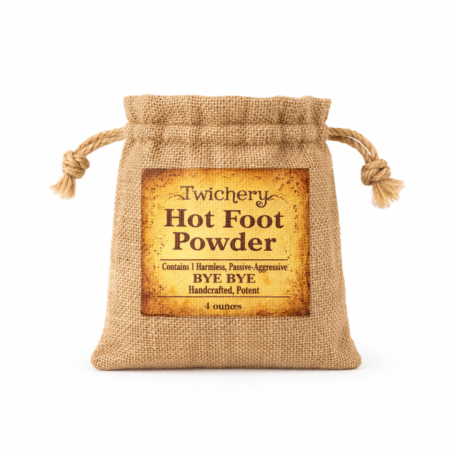 Hot Foot Powder - Drive Away Unwanted People, Negative Influences/Energies - Traditional Hoodoo Formula