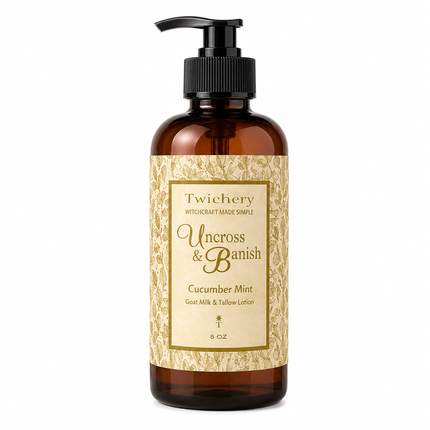 Uncross & Banish Ritual Body Wash – Goat Milk & Tallow | Cucumber Mint