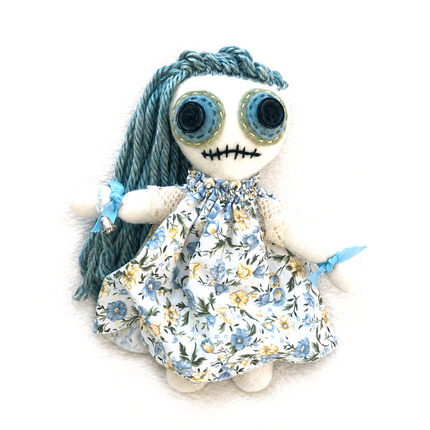 Uncross & Banish Ritual Poppet – Handmade Hoodoo Doll Baby for Breaking Curses