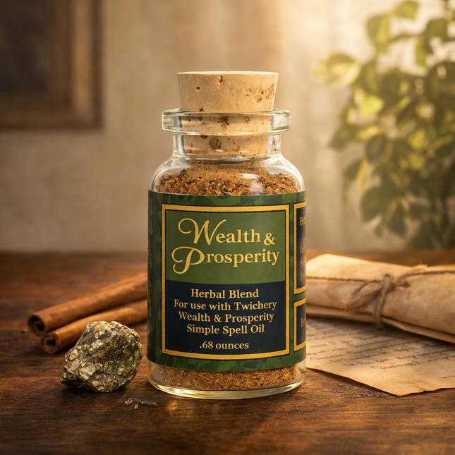 Twichery Wealth & Prosperity Herbal Blend - Gain Long-Term Sustainable Generational Wealth & Success