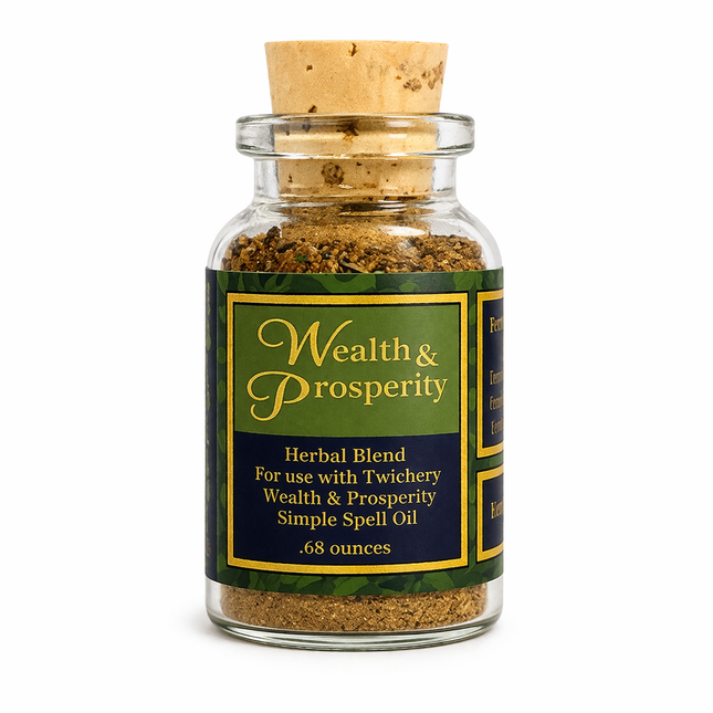 Twichery Wealth & Prosperity Herbal Blend - Gain Long-Term Sustainable Generational Wealth & Success
