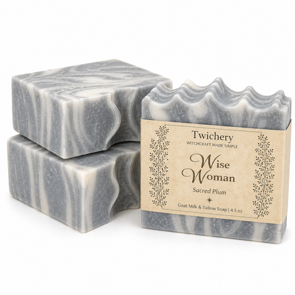 Wise Woman Ritual Soap – Goat Milk & Tallow | Sacred Plum