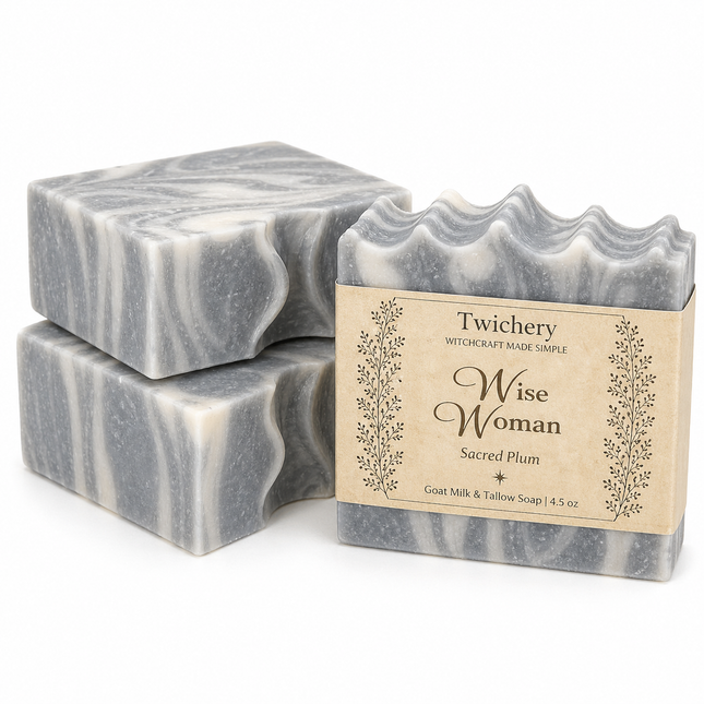 Wise Woman Ritual Soap – Goat Milk & Tallow | Sacred Plum