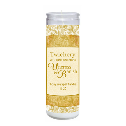Uncross & Banish 7-Day Spell Candle