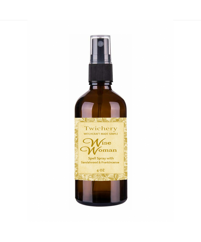 Wise Woman Spell Spray (4oz) Patience, Balance, Wisdom Beyond Your Years