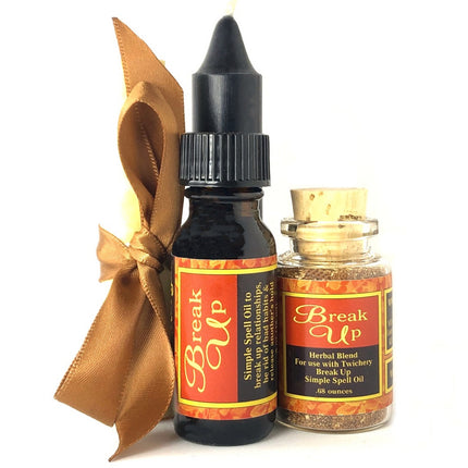 Twichery Break Up Simple Spell Kit - for unbinding - break up with bad habits, bad relationships - Hoodoo Voodoo Wicca Pagan