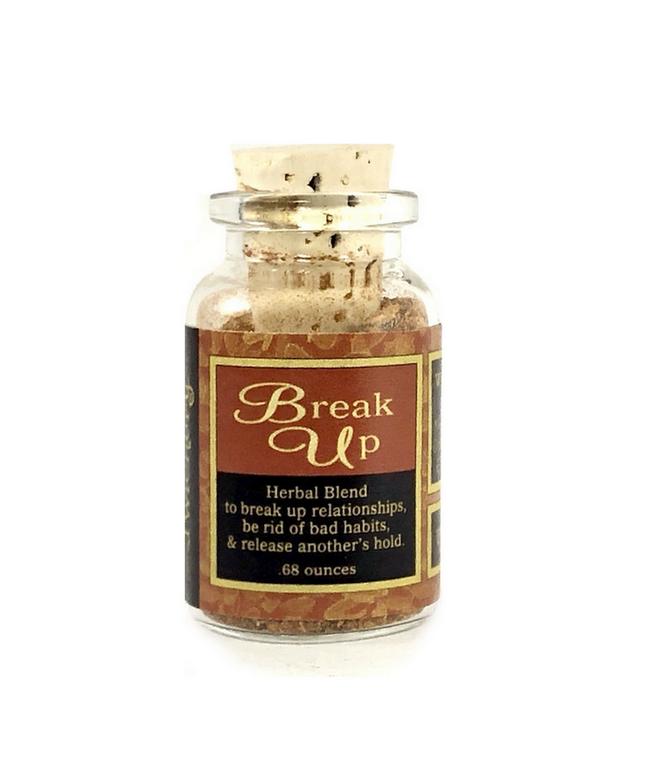 Break Up Herbal: romper hábitos, separar parejas, romper con todo propósito