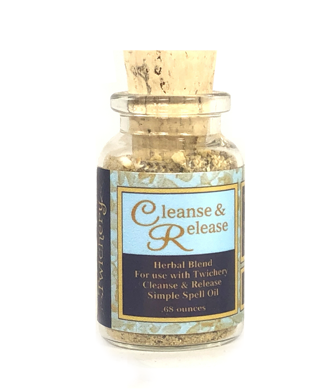 Twichery Cleanse & Release Herbal Blend AKA Cut & Clear, Forget It, Cleansing, Emotional Release, Heal Trauma, Hoodoo, Voodoo, Wicca, Pagan