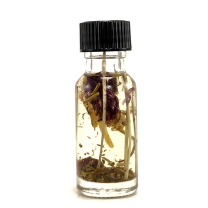 Twichery Earth Elemental Oil is particularly helpful for grounding after psychic work or air-elemental-related work; brings you down from the clouds and grounds you solidly back in your own body. Hoodoo Voodoo Wicca Pagan Traditional Witchcraft