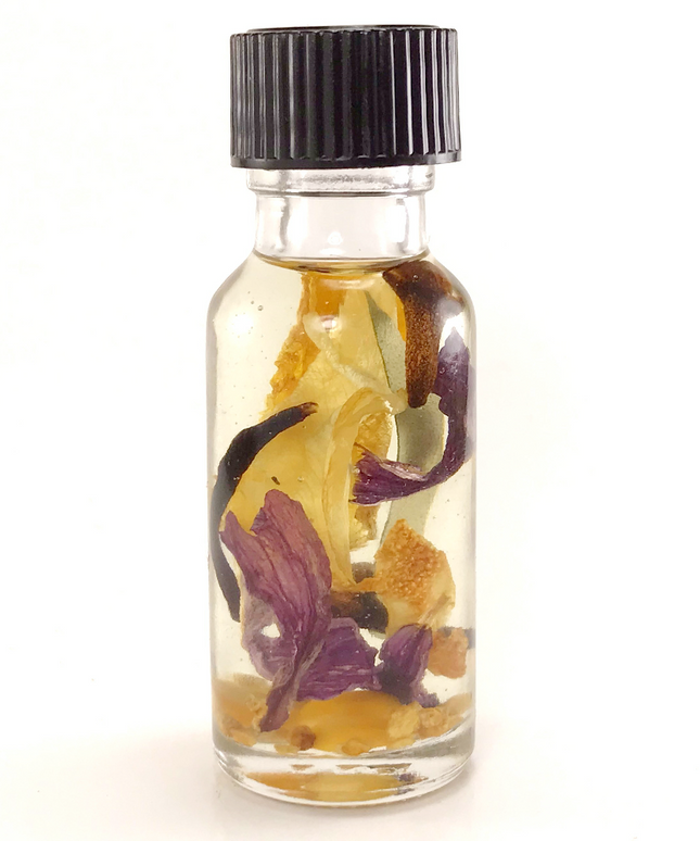 Power & Prestige Oil for success, notoriety, beauty, root, art, wicca