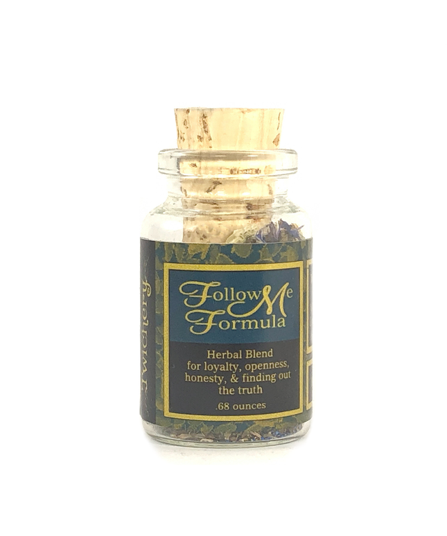 Twichery Follow Me Formula is for controlling the behavior of someone you like. Get your way in relationships. Hoodoo, Voodoo Wicca, Santeria, Witchcraft