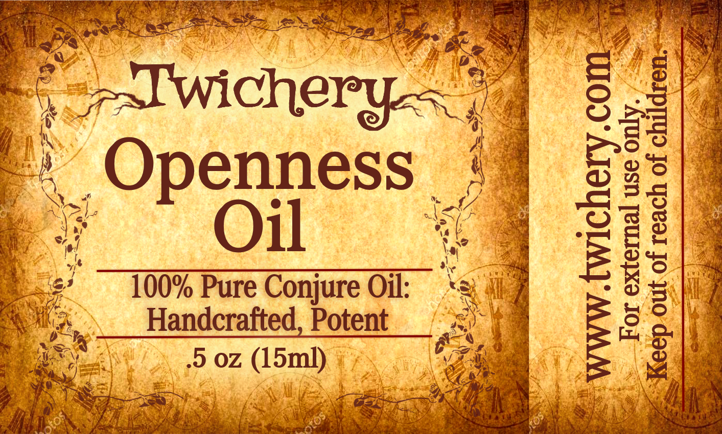 Openness Oil: Open Up Channels of Communication with Someone You Love