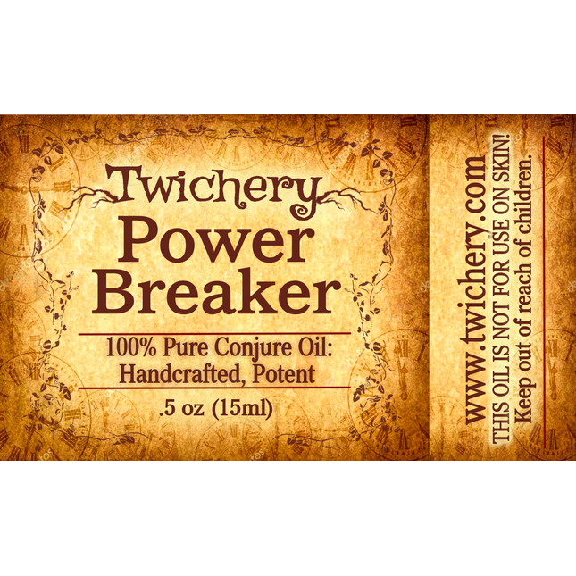 Aceite Power Breaker: Rompe el poder que otros tienen sobre ti