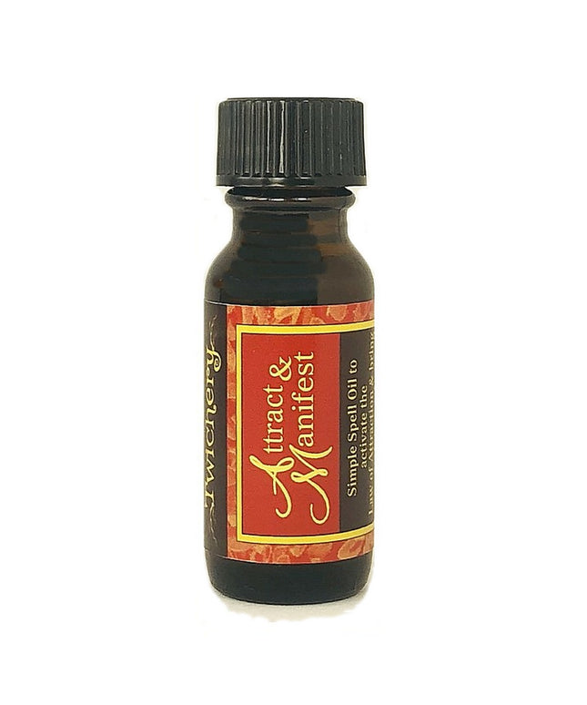 Twichery Attract & Manifest Quikspell Oil is for QUICKLY manifesting your desires. Hoodoo, voodoo, wicca, pagan, Witchcraft Made Simple