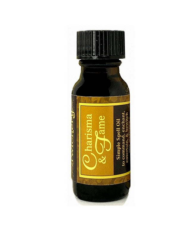 Twichery Charisma & Fame Quikspell Oil - Just a daily dab over time for the magickal touch of fame - Hoodoo Voodoo Wicca Pagan 