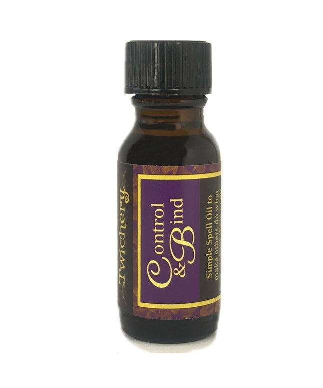 Twichery Control & Bind Quikspell Oil is for dominating your target. Hoodoo, voodoo, wicca, pagan, Witchcraft Made Simple