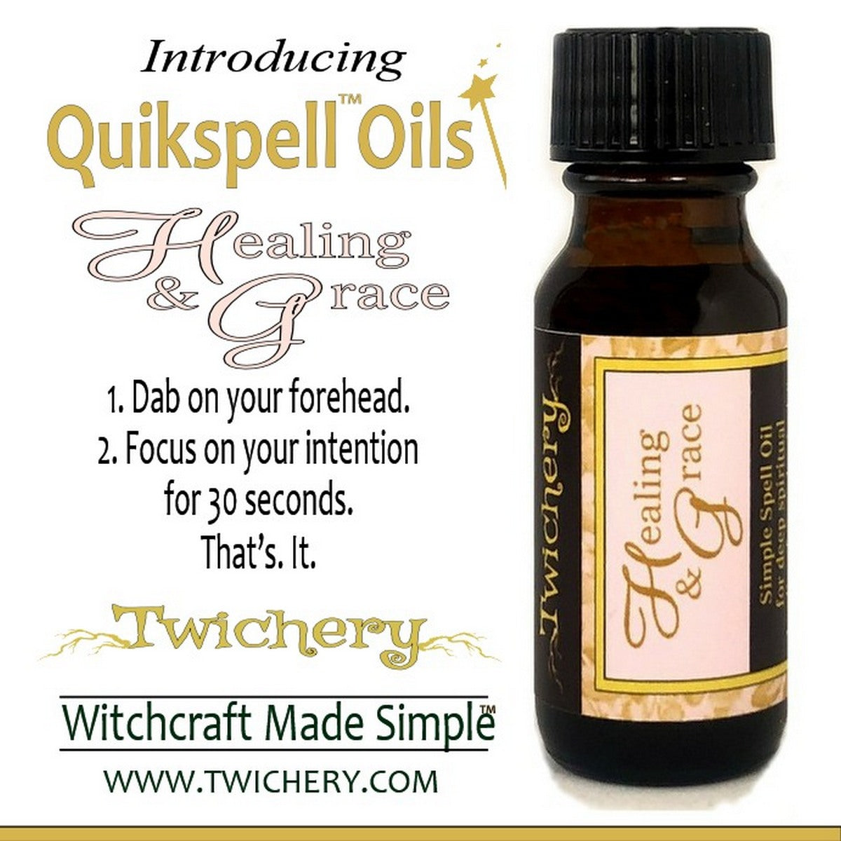 Twichery is Witchcraft Made Simple! Healing & Grace are a dab away! hoodoo, voodoo, wicca, pagan, Witchcraft Made Simple