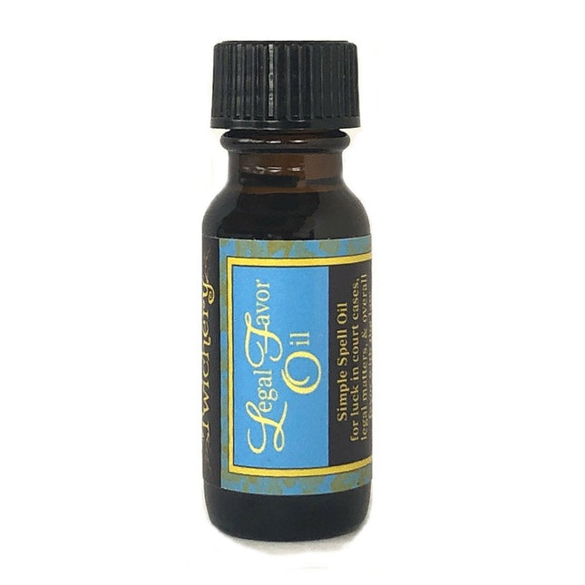 Twichery Legal Favor Quikspell Oil is for favor with the law, courts, and police. Hoodoo, voodoo, wicca, pagan, Witchcraft Made Simple