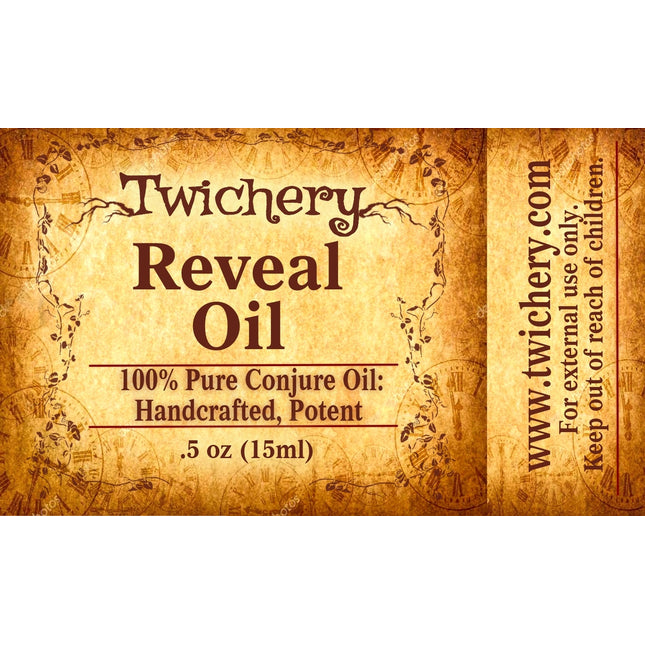 Reveal Ritual Oil – Hoodoo Oil for Truth, Clarity & Revealing Hidden Intentions