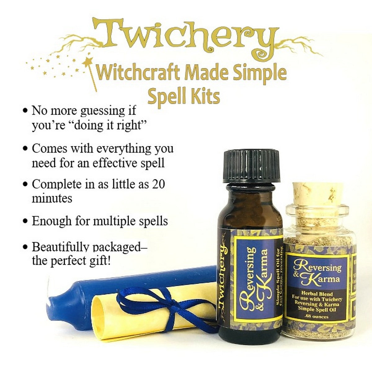 Twichery is Witchcraft Made Simple - Hoodoo Voodoo Wicca Pagan - Comes beautifully packaged - Makes the perfect gift!