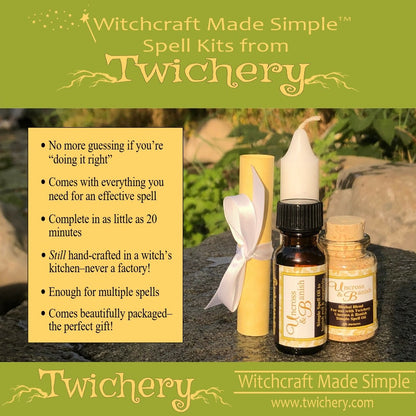 Witchcraft Made Simple Uncross & Banish Kit, Hoodoo, Space Clearing, Feng Shui