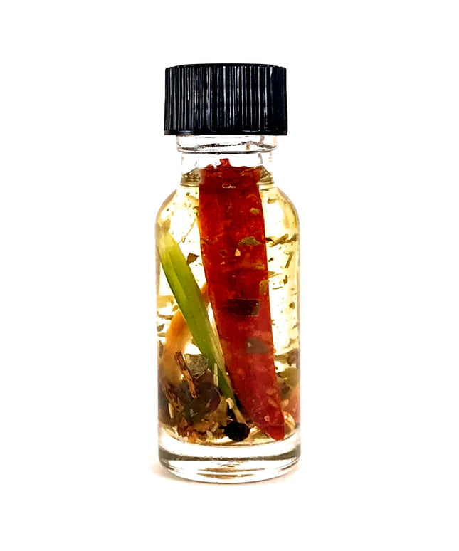 Aceite sin cruzar: escudo contra maldiciones, maleficios, ataques psíquicos, maleficios y negatividad