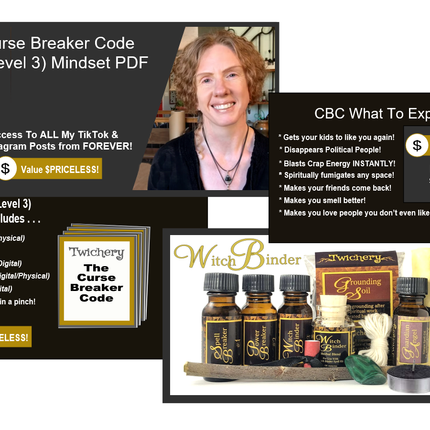 The Curse Breaker Code (Level 3) (This Level is a COURSE)