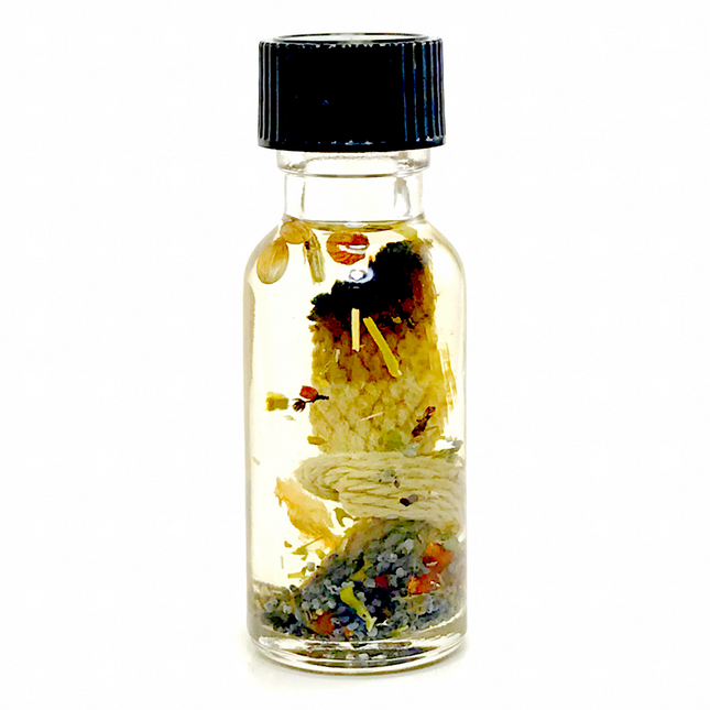 God of Chaos Oil from Twichery, root art, conjure oil, target enemies/institutions, upper hand, confuse spells