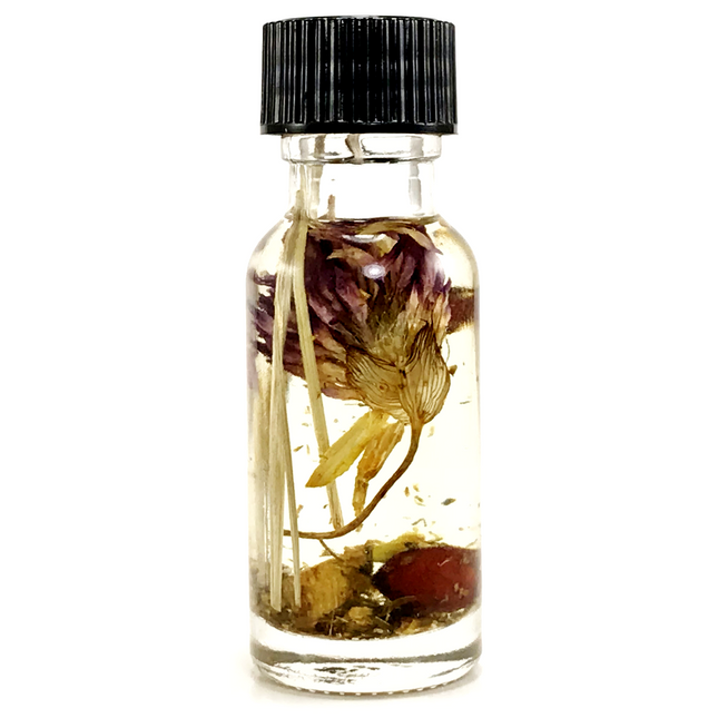 Twichery Earth Elemental Oil is for rituals involving primarily the Earth Element. It is for grounding and centering in reality. Hoodoo Voodoo Twichery Wicca Pagan