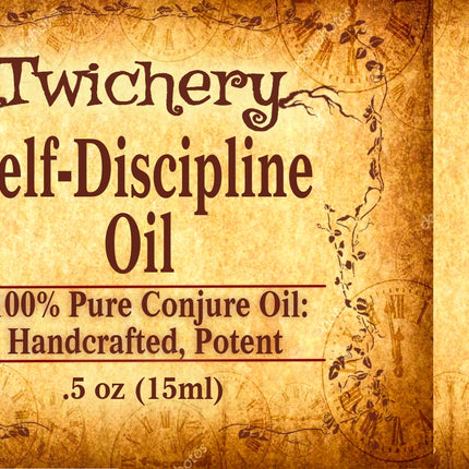 Self-Discipline Oil: Set Your Goal and Stick to It!