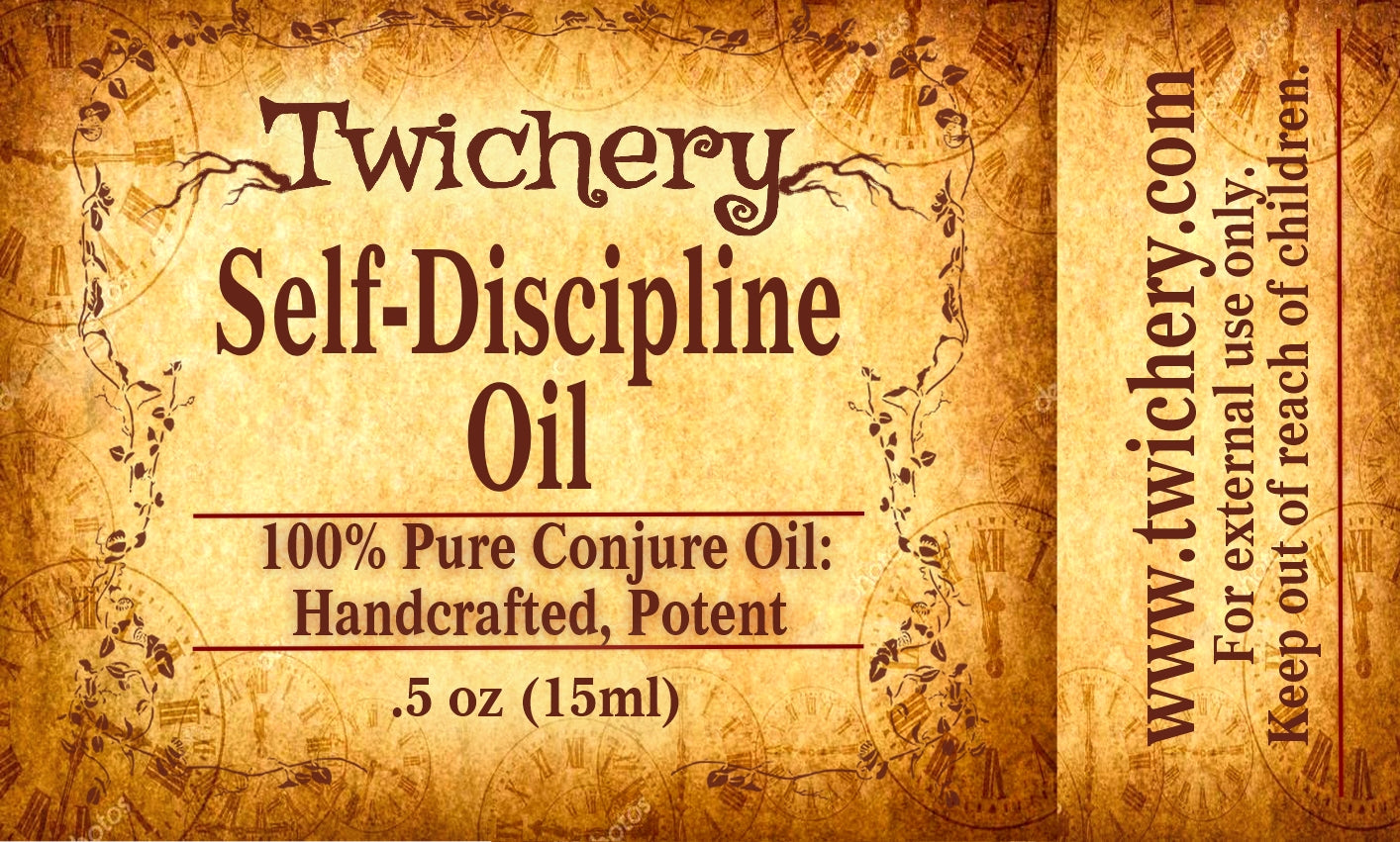 Self-Discipline Oil: Set Your Goal and Stick to It!